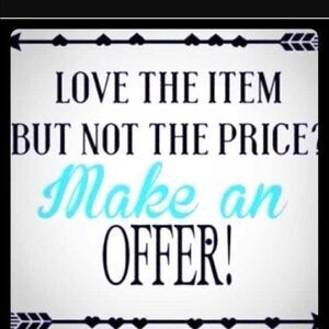 Most reasonable offers will be excepted